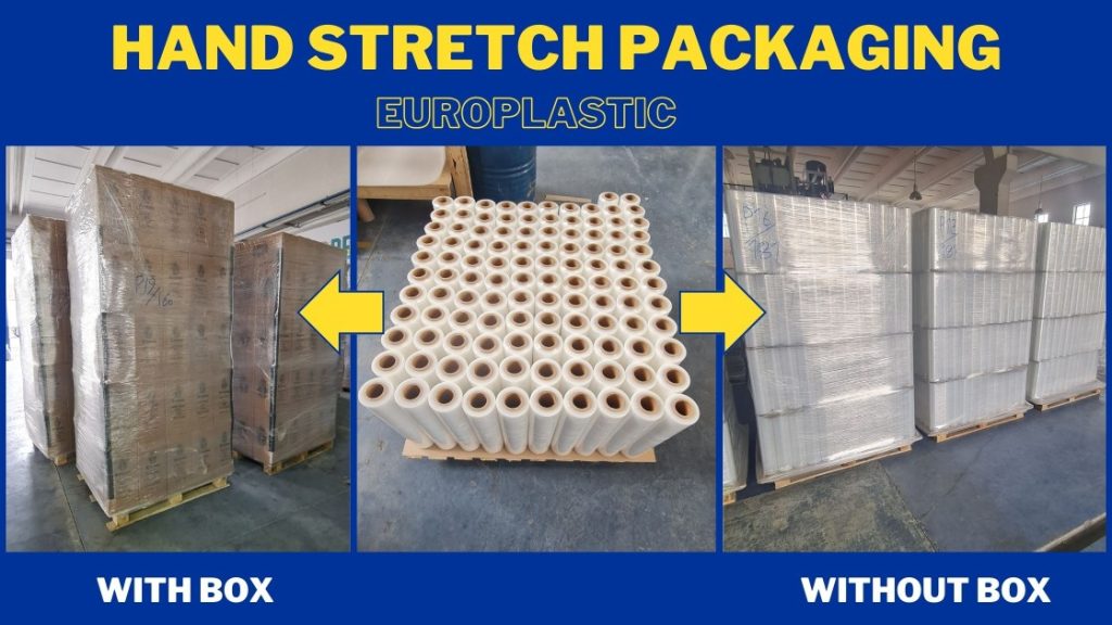 clear hand stretch packaging