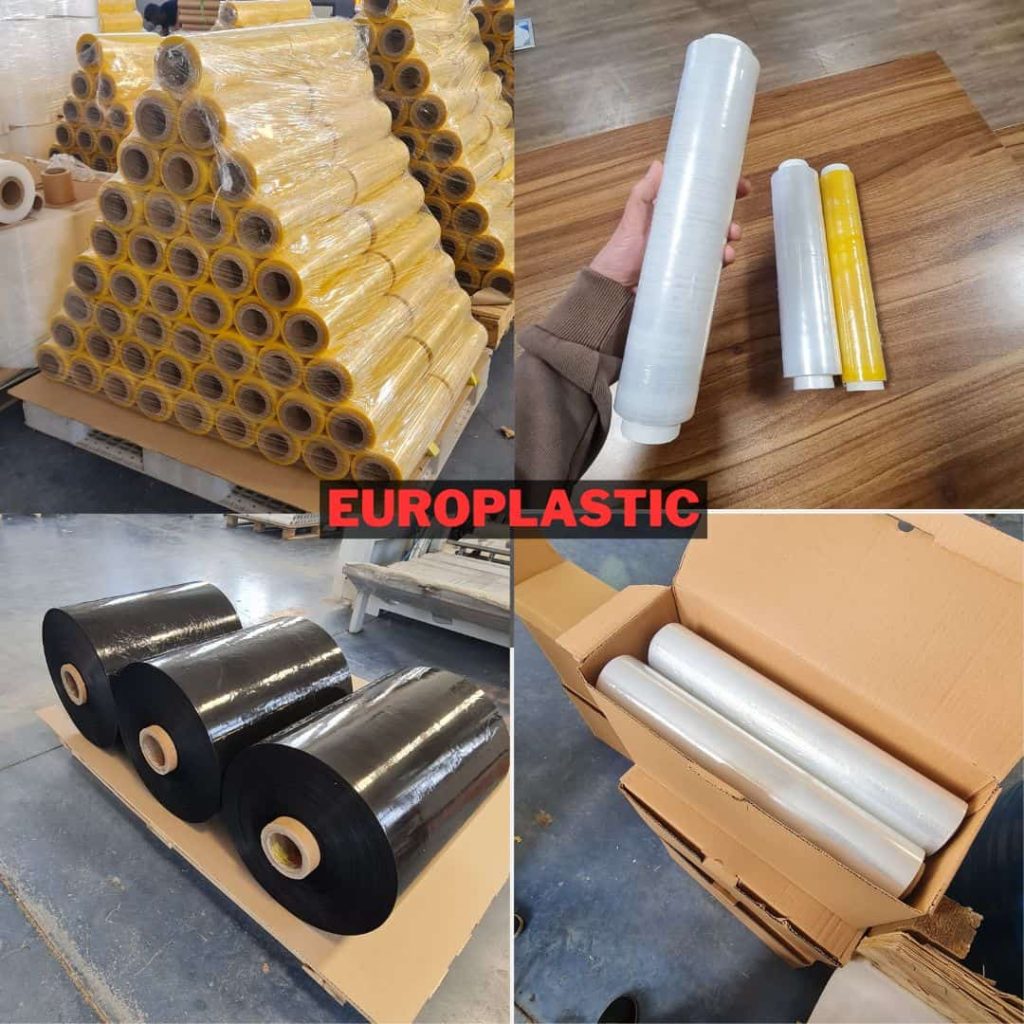 stretch film roll types colored stretch film and hand type and jumbo roll